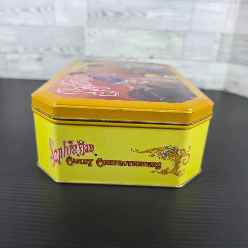 Sophie Mae Candy Confectioners Tin Limited Edition Series One Vintage Yellow
